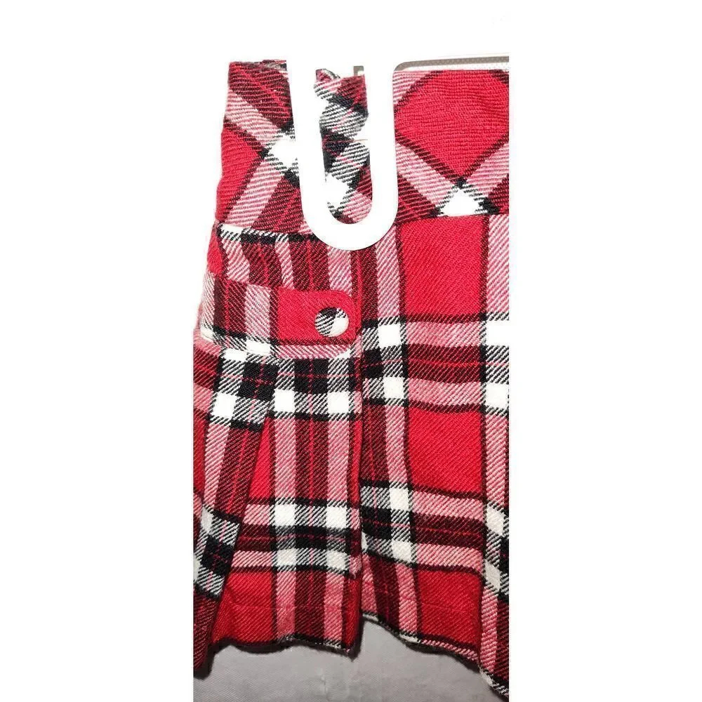 Wool blend Buffalo Plaid children's skirt. St. Bernard for Dunnes Store. Size 3-